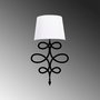 Opviq Asaf - 6990 Lámpara de pared Blanco y negro